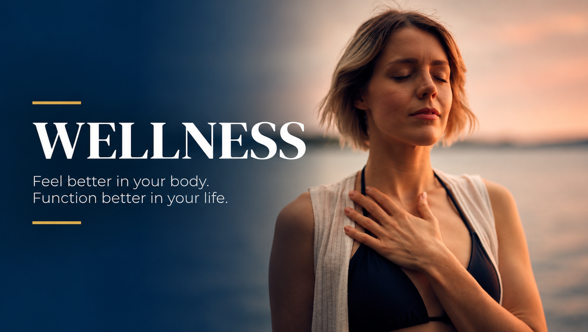 Wellness — Feel better in your body. Function better in your life.