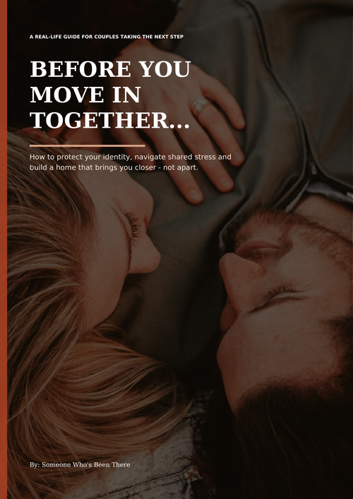 Before You Move In Together relationship PDF guide cover