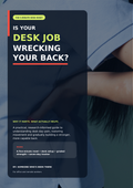 Is Your Desk Job Wrecking Your Back? PDF guide cover